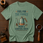 Mom's Survival Brew Dyed T-shirt