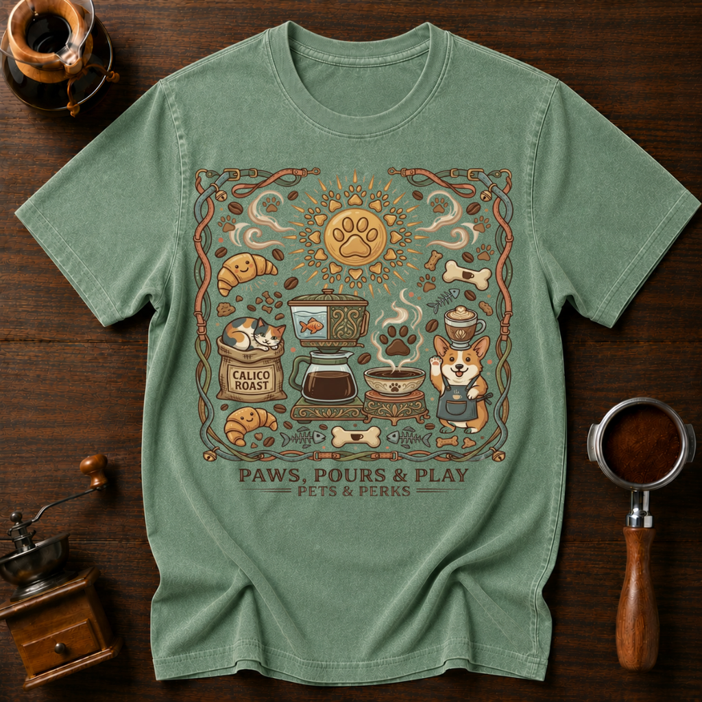 Pets & Perks Dyed T-shirt
