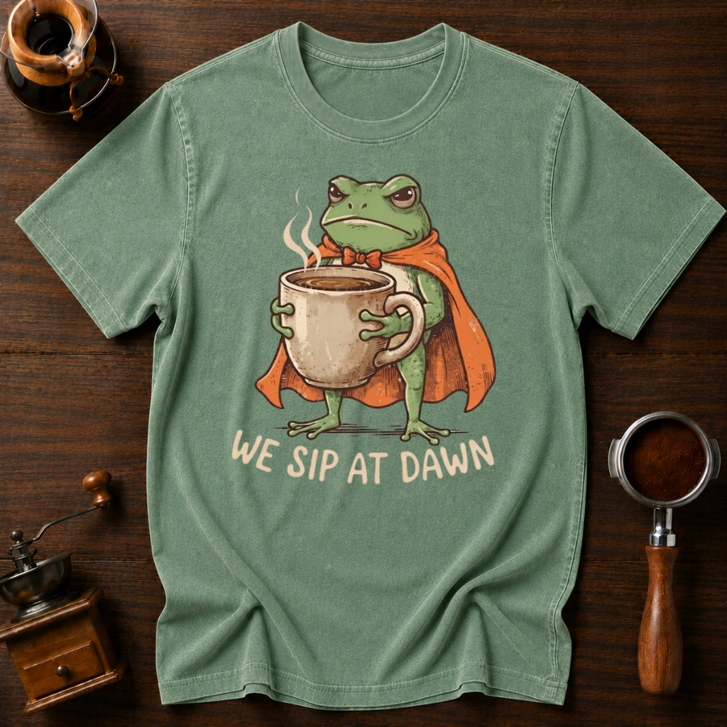 We Ride at Dawn Dyed T-shirt