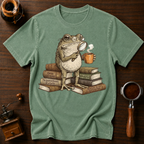 Biology of a Coffee Addict Dyed T-shirt