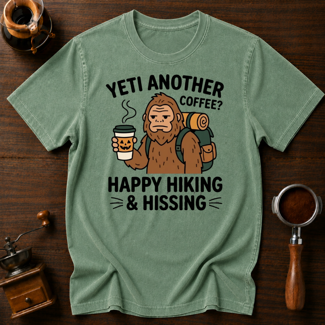 Yeti Another Coffee Dyed T-shirt