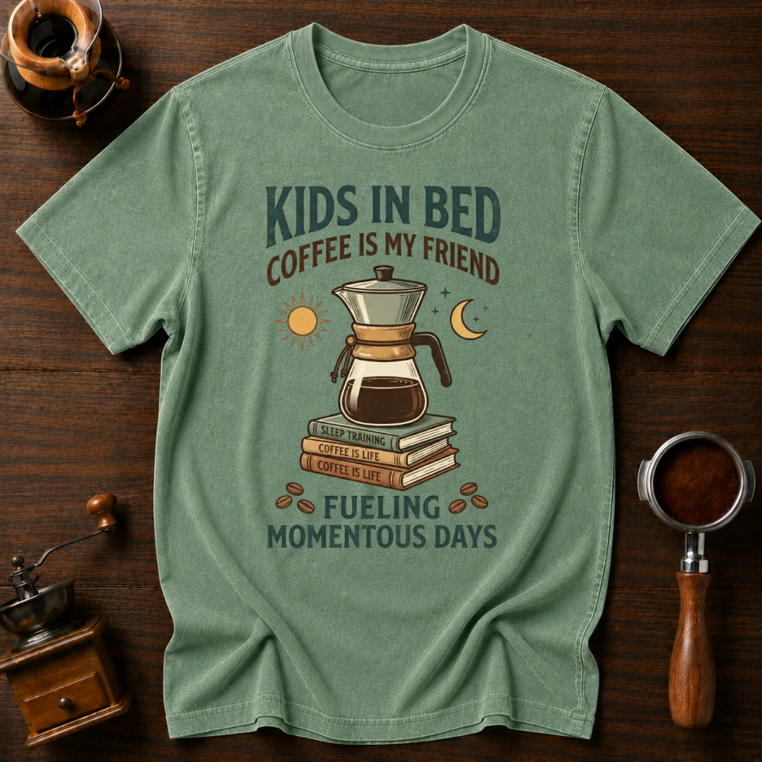 Coffee is my Friend Dyed T-shirt