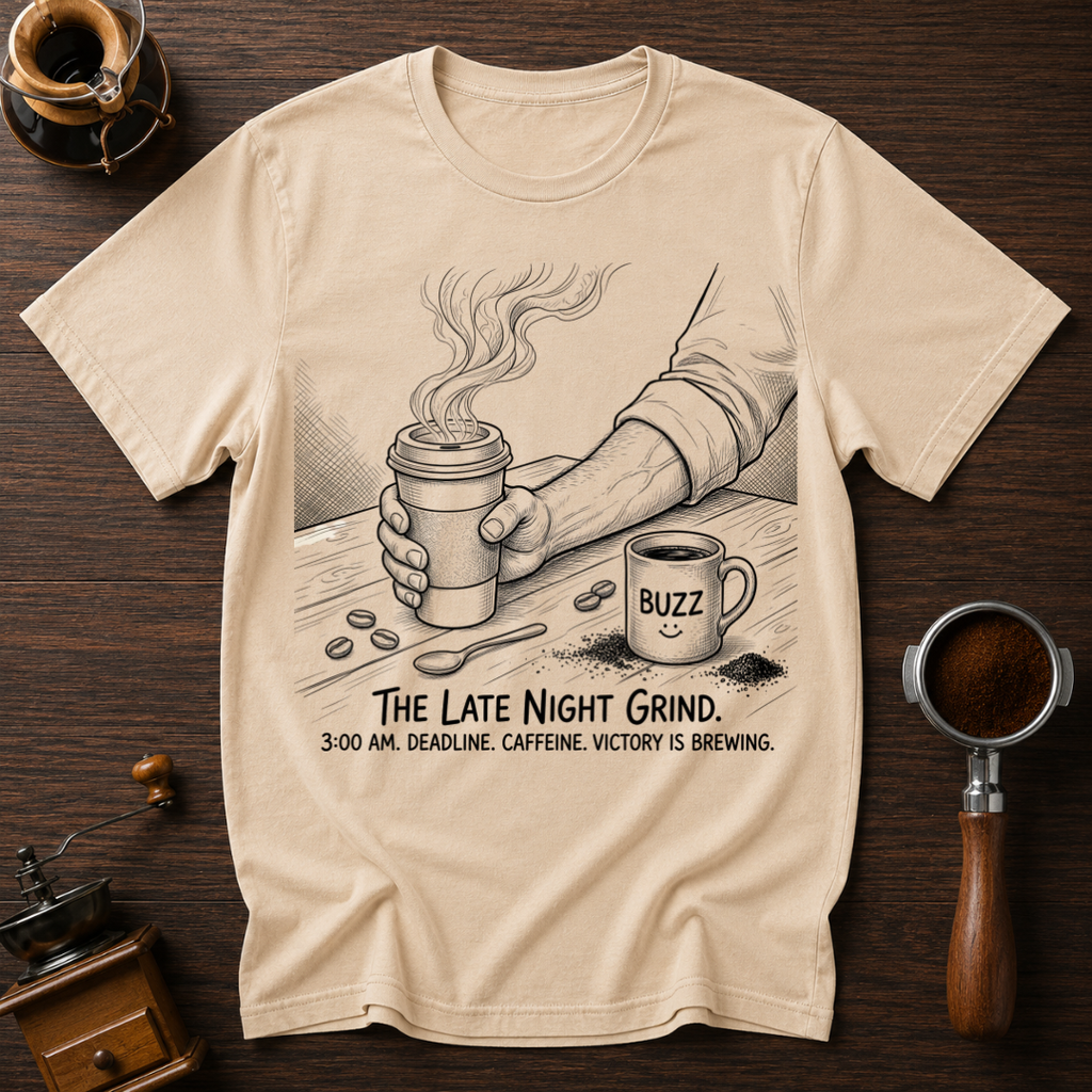 The Late-Night Grind Dyed T-shirt