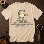 Frog's Caffenine Schedule Dyed T-shirt