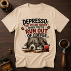 Depressed Pittie Dyed T-shirt