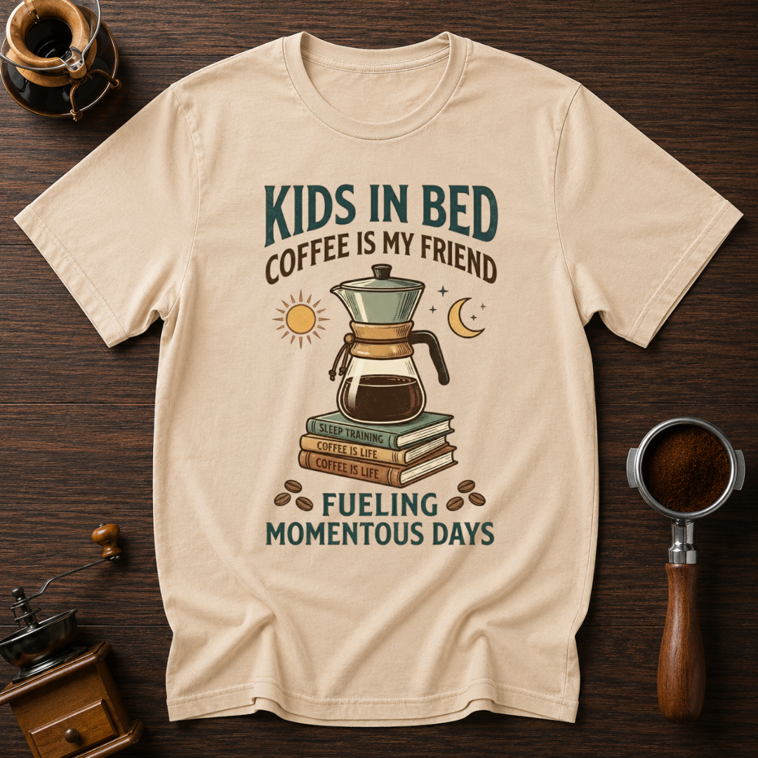 Coffee is my Friend Dyed T-shirt