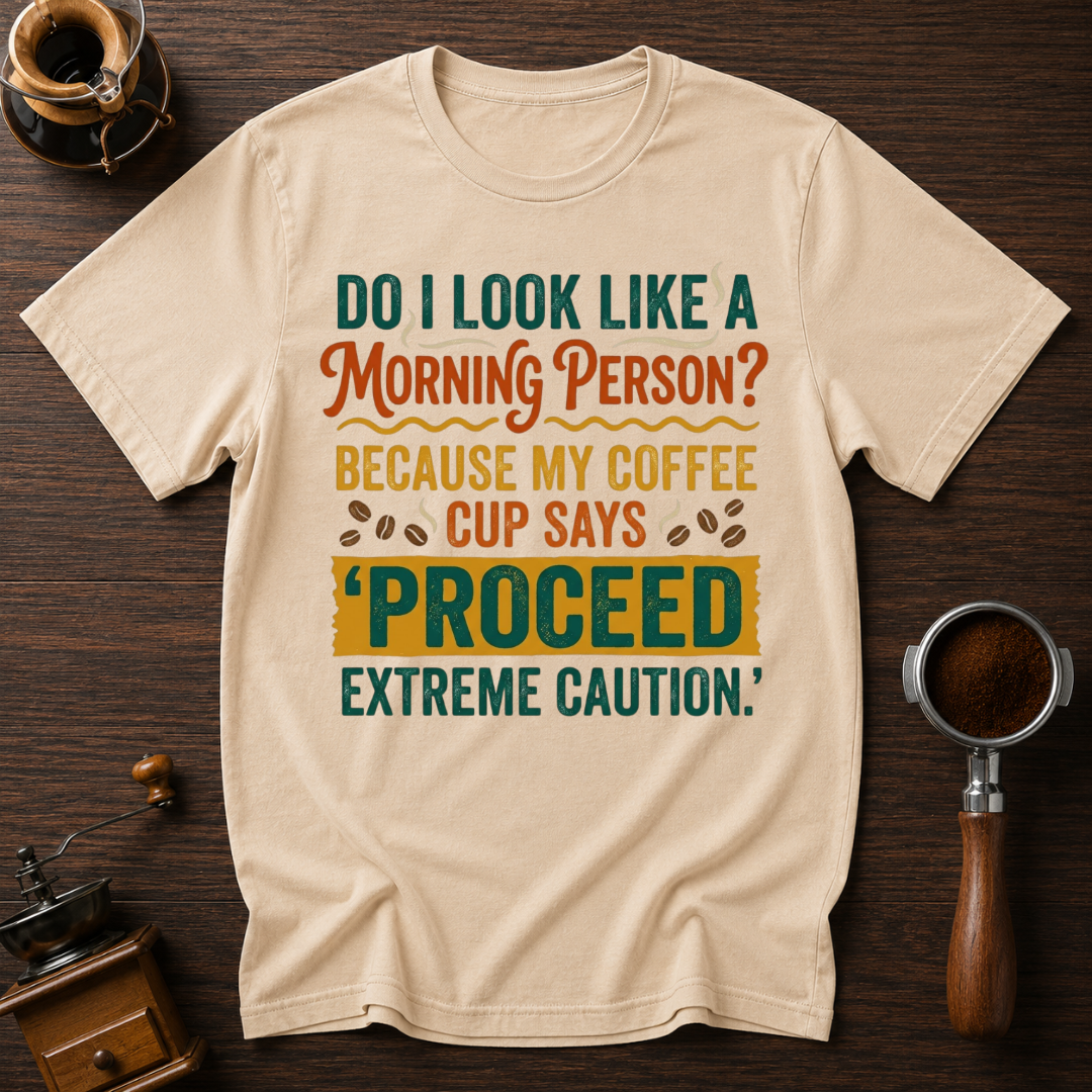Proceed with Caution Dyed T-shirt