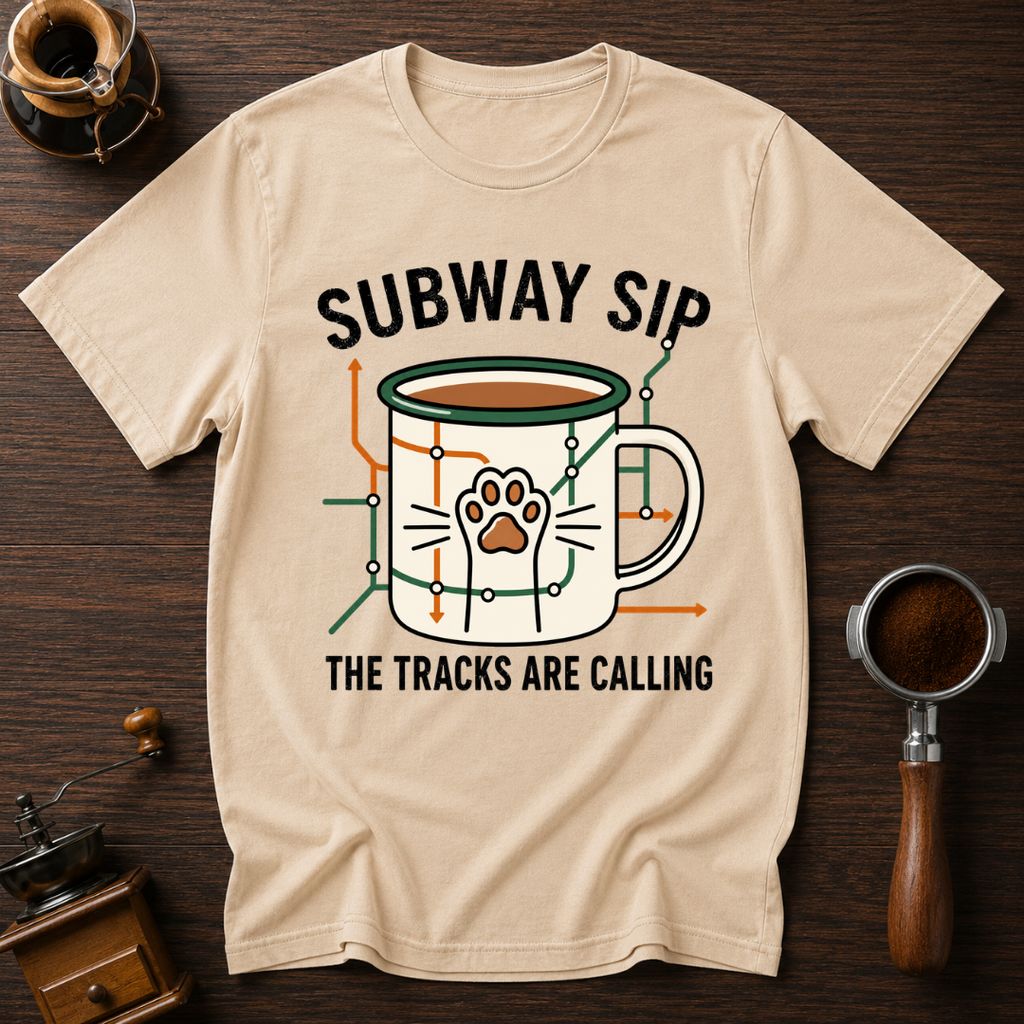 Subway Sip Dyed T-shirt