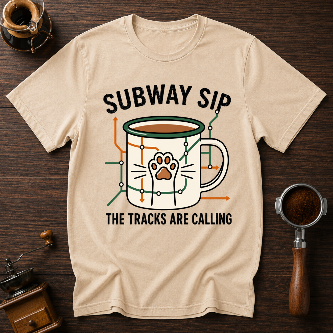 Subway Sip Dyed T-shirt