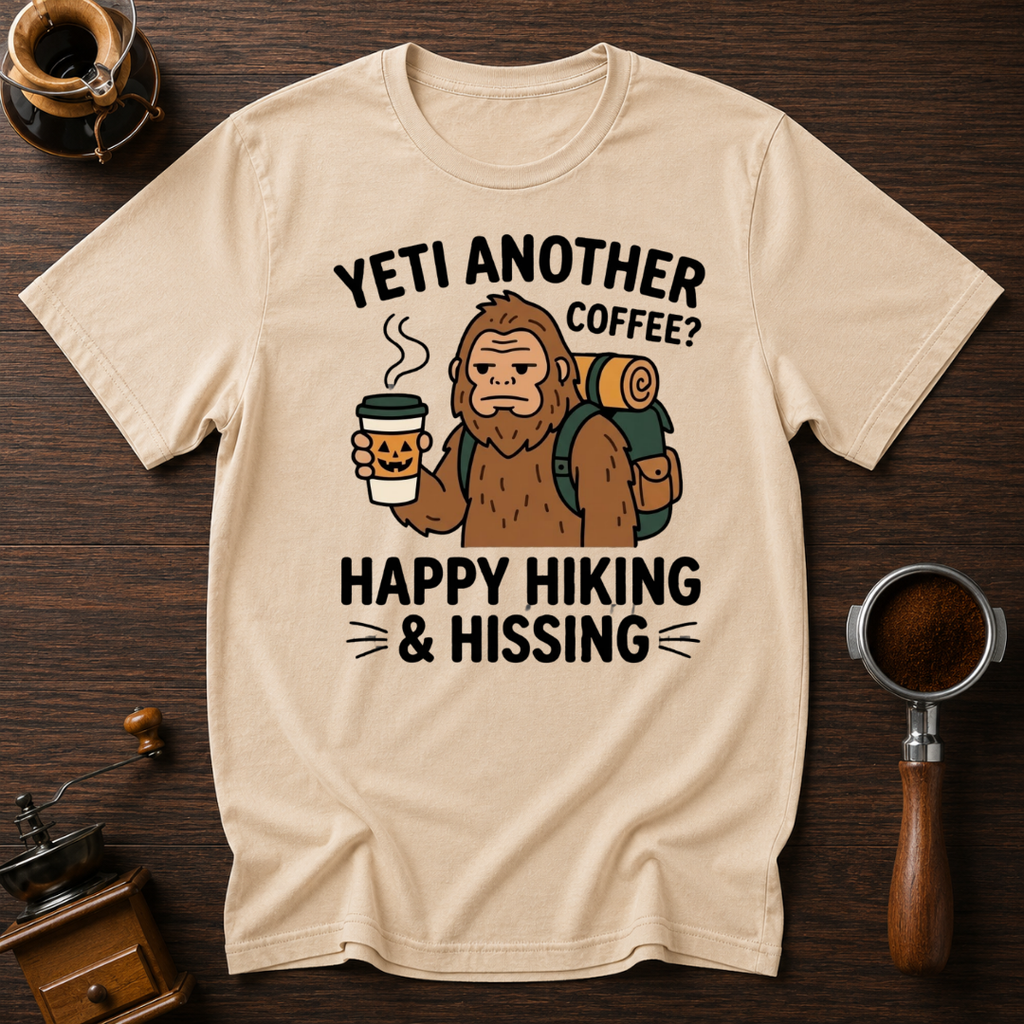 Yeti Another Coffee Dyed T-shirt