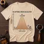 Optimal Brew Caculator Dyed T-shirt