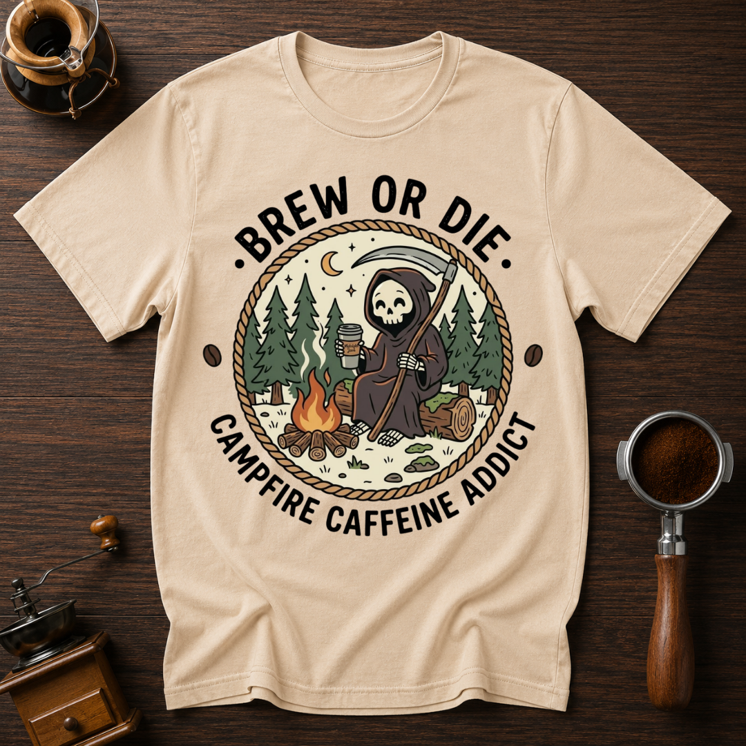 Brew or Die Dyed T-shirt