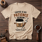 Coffee is My Patience Serum Dyed T-shirt