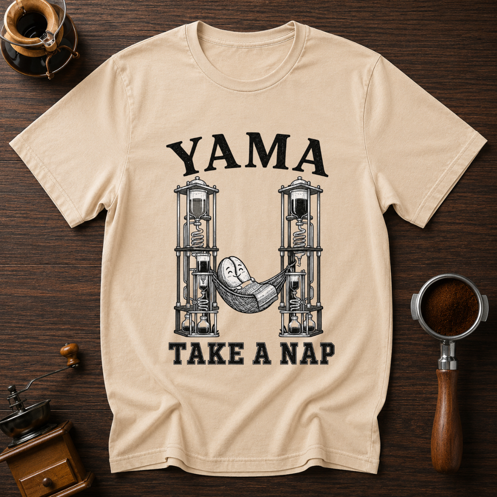 YAMA Take a Nap Dyed T-shirt