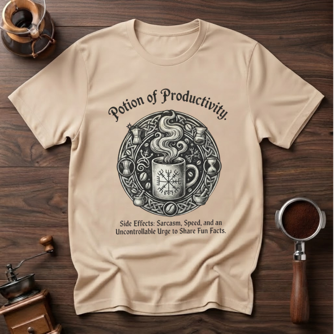 The Coffee Spell Dyed T-shirt