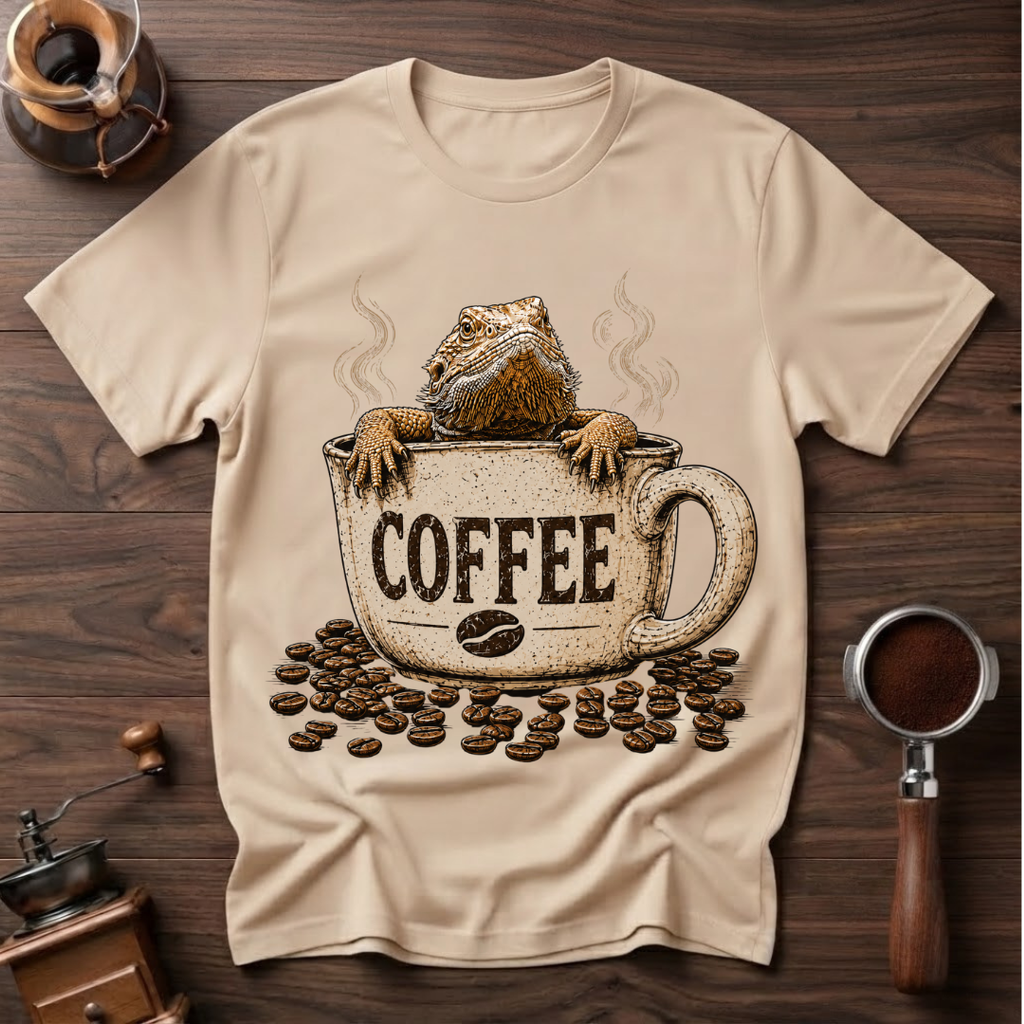 Dragon in a Mug Dyed T-shirt