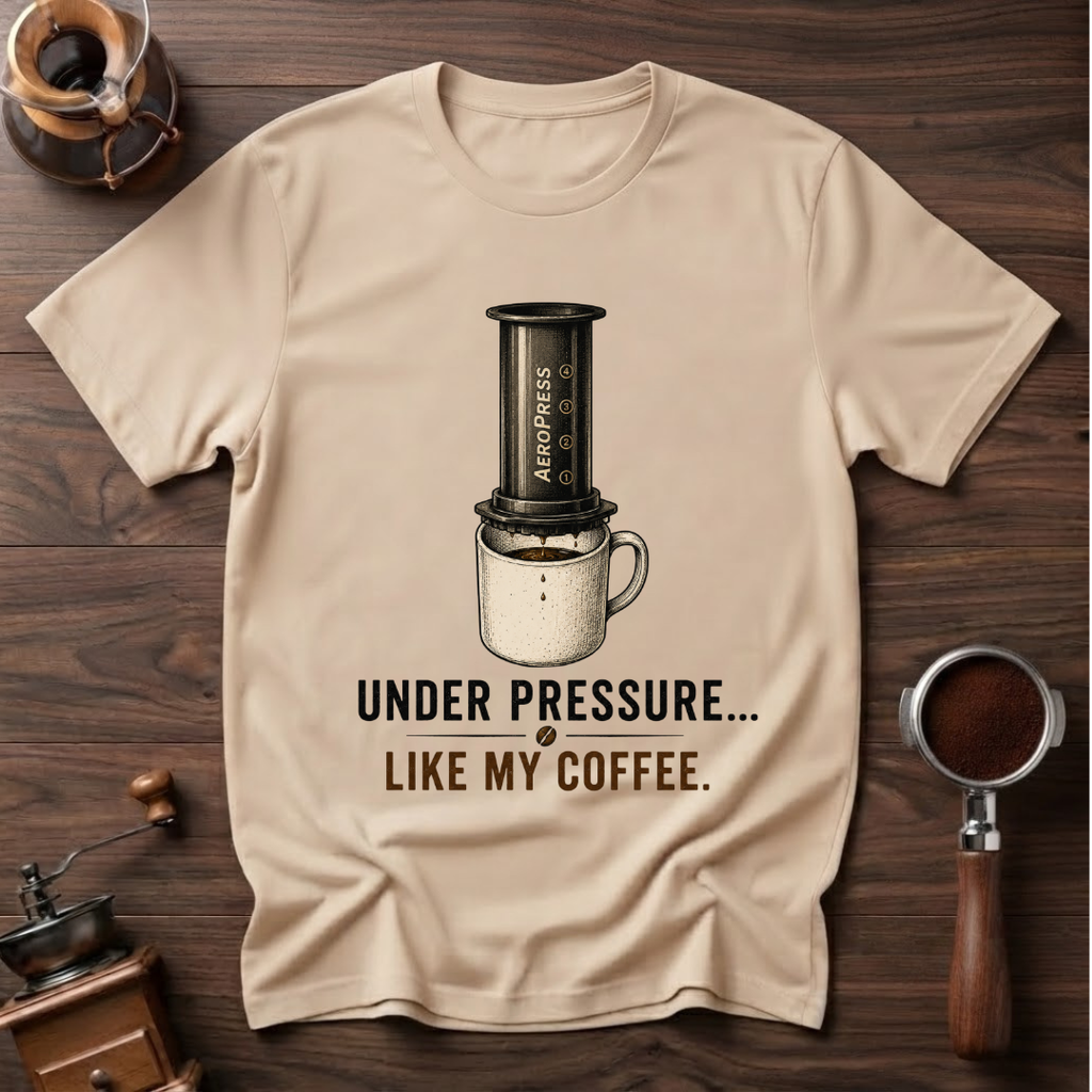 Coffee Under Pressure Dyed T-Shirt
