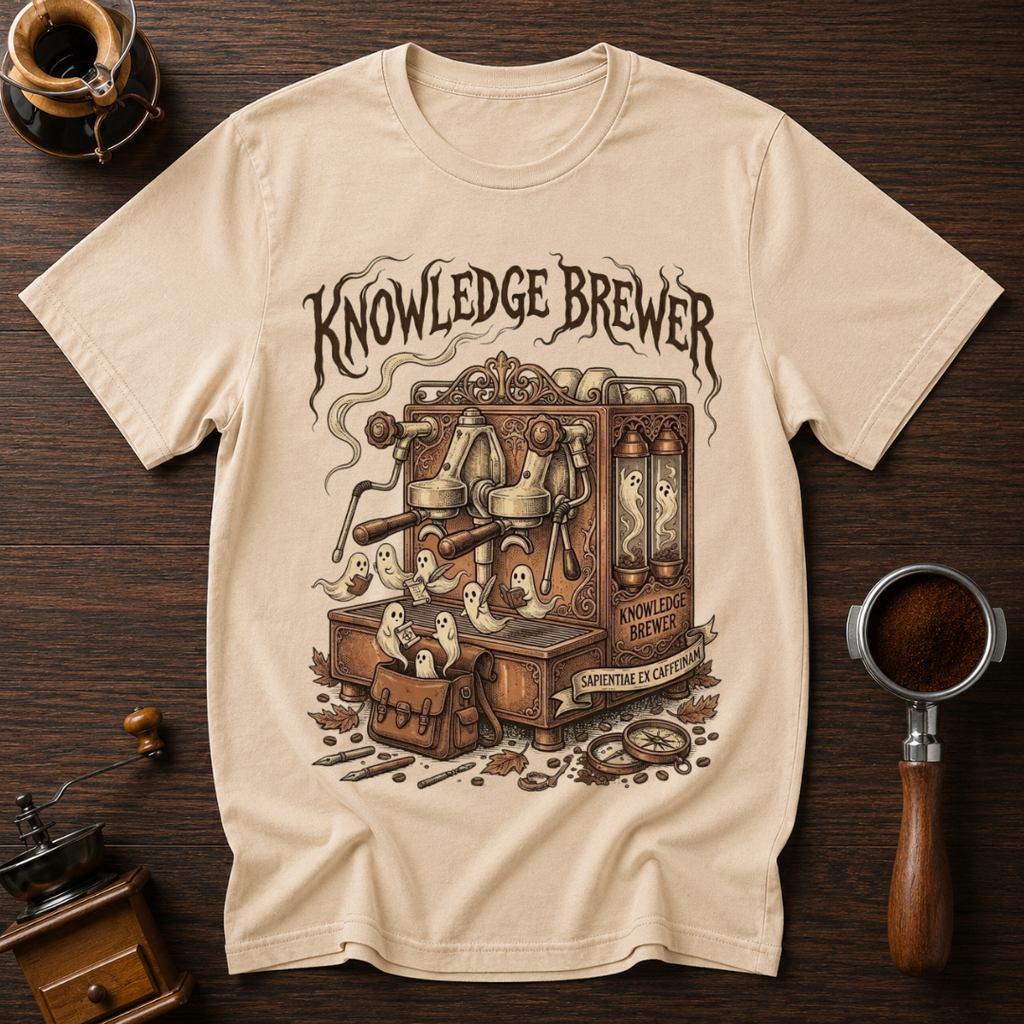 Knowledge Brewer Dyed T-shirt