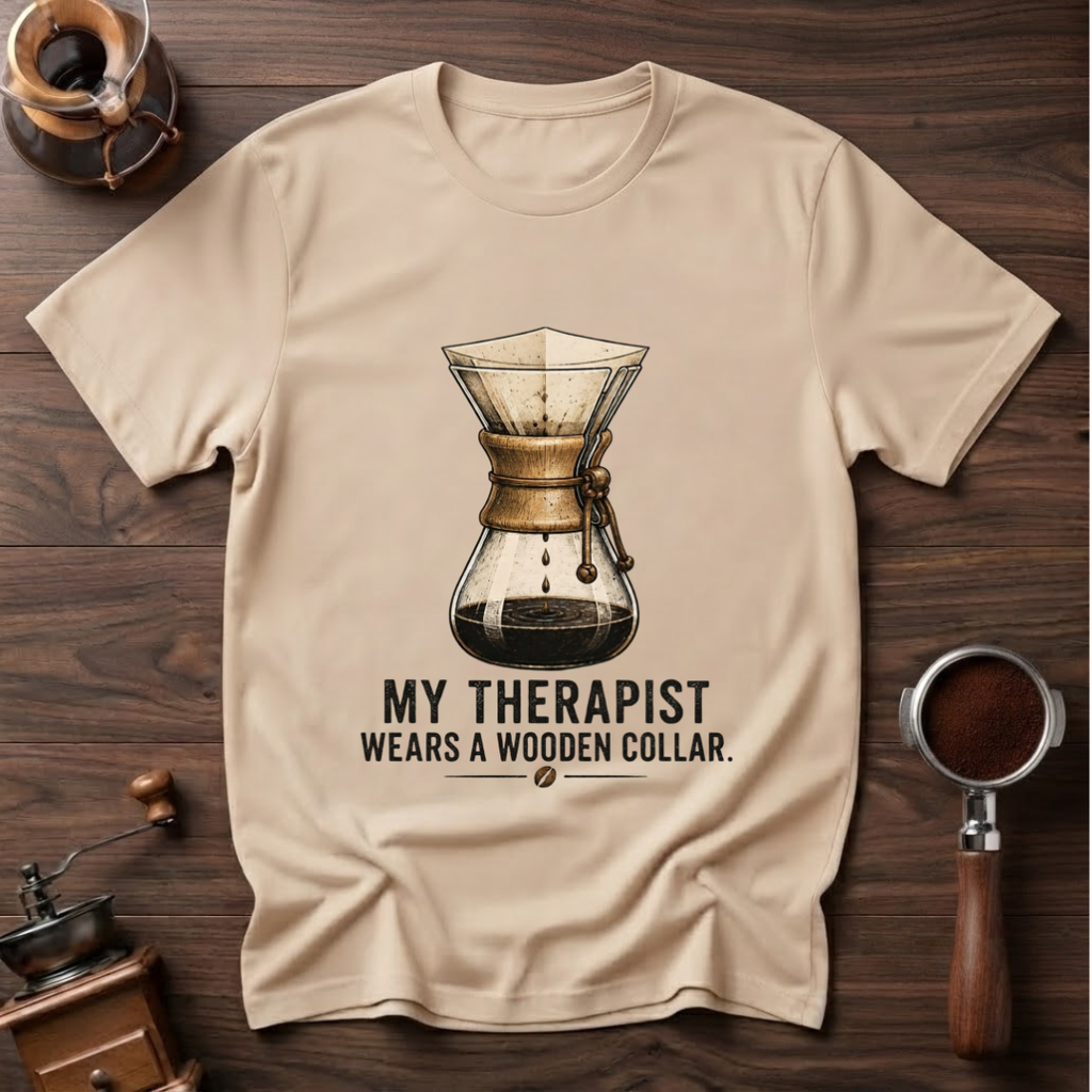 Coffee Therapy Dyed T-shirt
