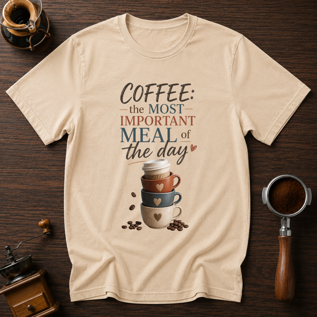 Most Important Meal of the Day Dyed T-shirt