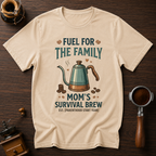 Mom's Survival Brew Dyed T-shirt