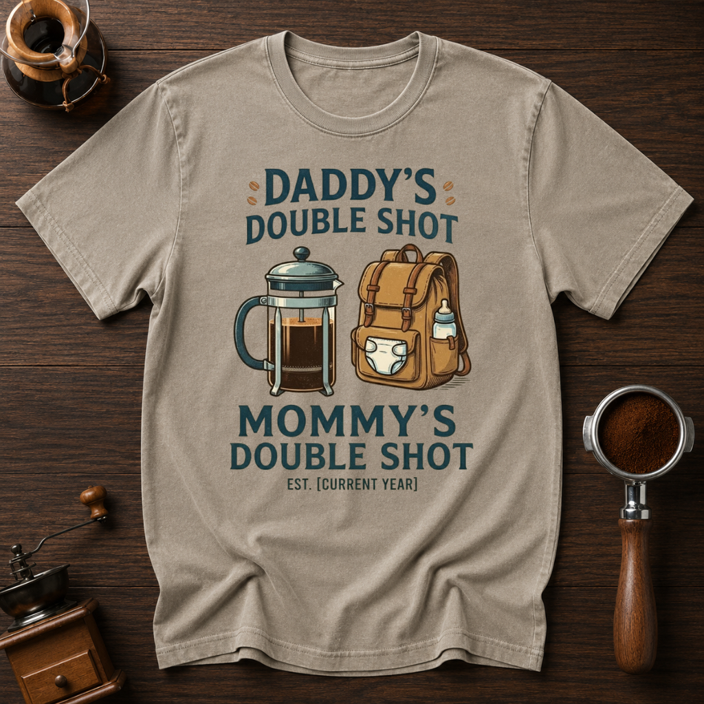 Mom & Dad's Double Shot Dyed T-shirt
