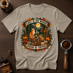 Lost In The Woods Found By Coffee Dyed T-shirt