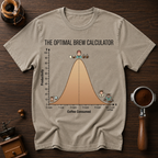Optimal Brew Caculator Dyed T-shirt