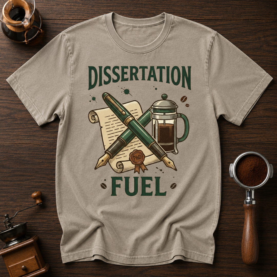 Dissertation Fuel Dyed T-shirt