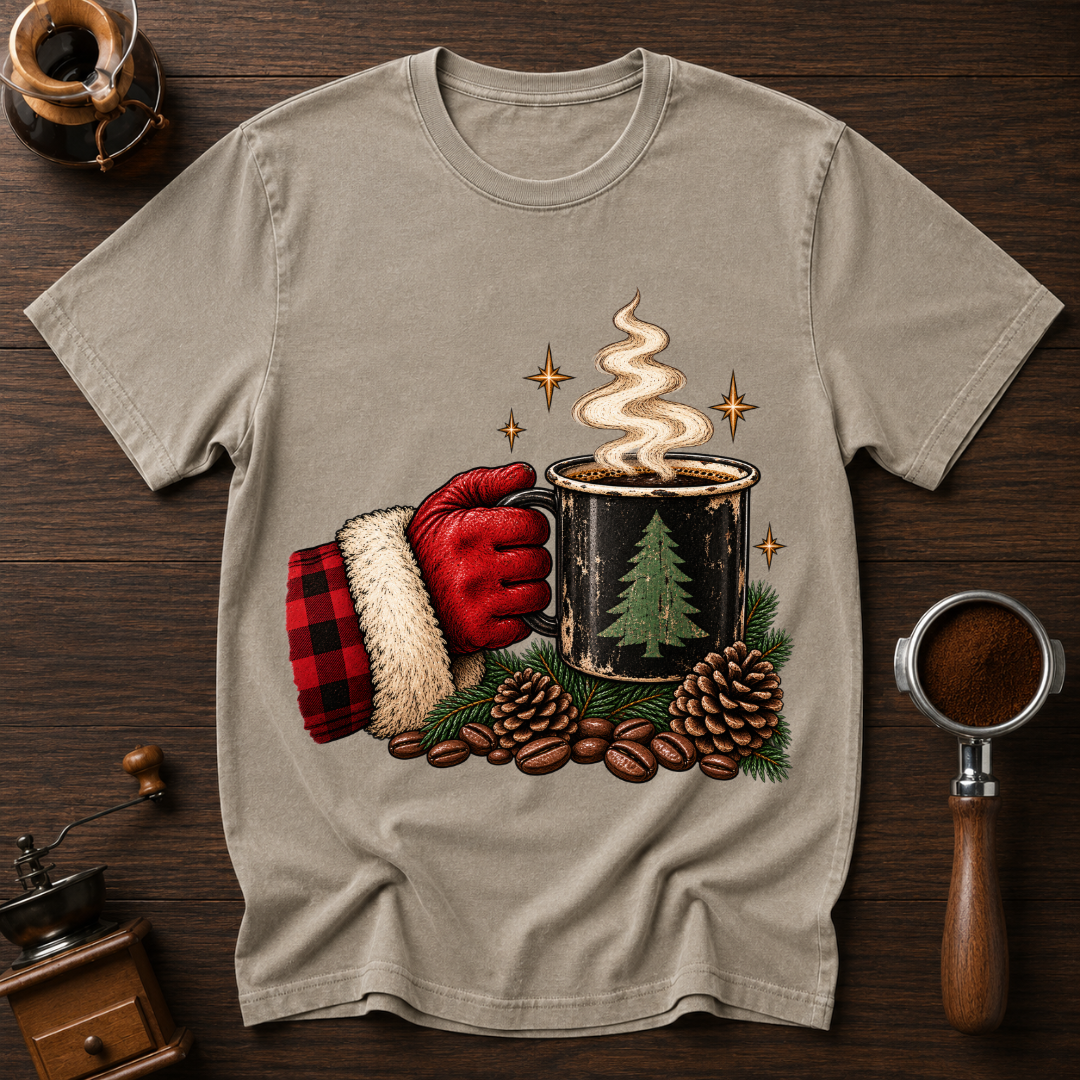 Santa's Serious Break Dyed T-shirt
