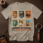 Running On Coffee & Questionable Decisions Dyed T-shirt