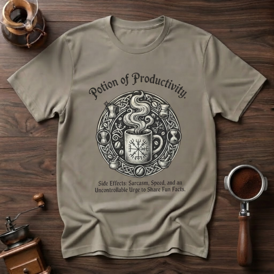 The Coffee Spell Dyed T-shirt