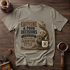Beardie Parenting Style Dyed T-shirt