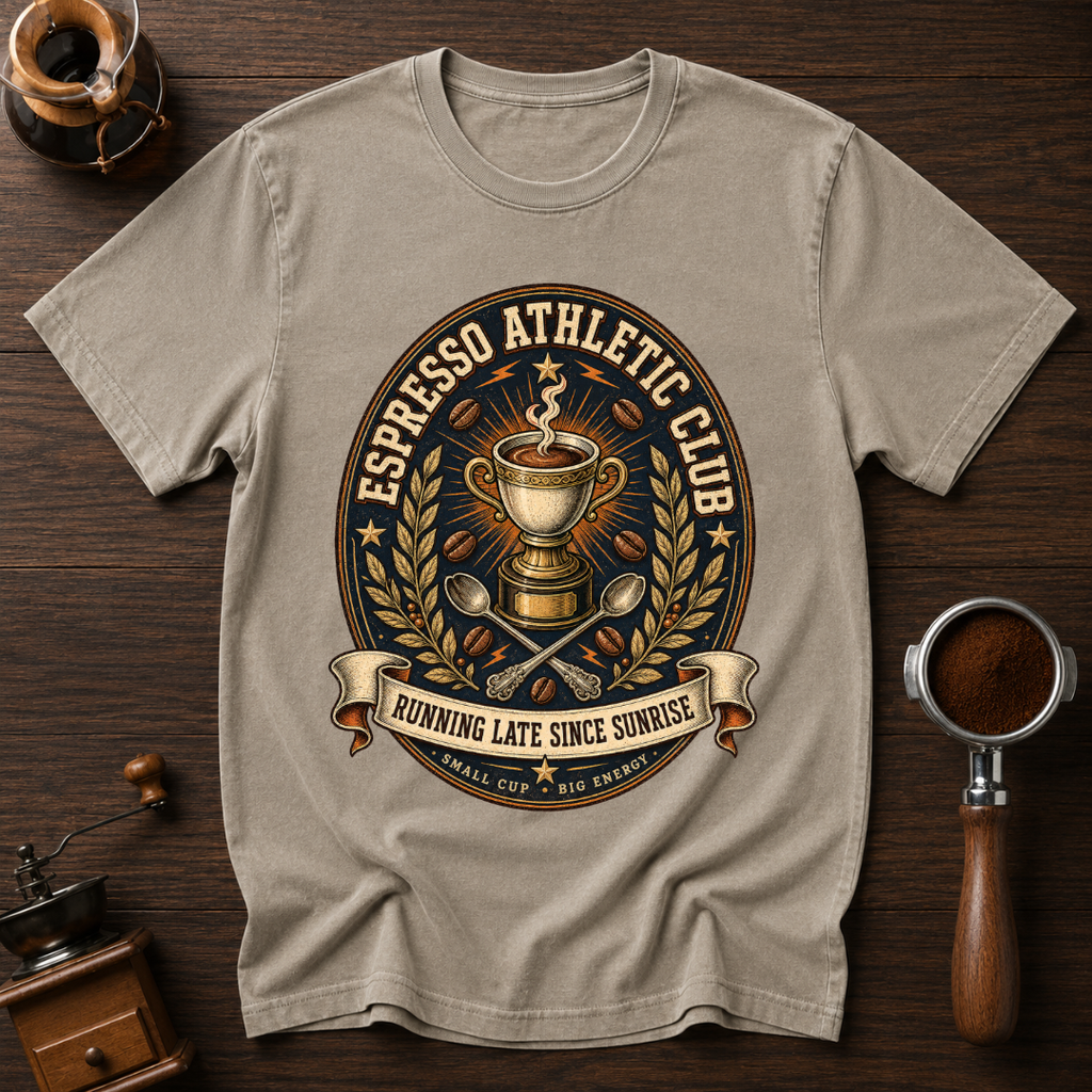 Running Late Since Sunrise Dyed T-shirt