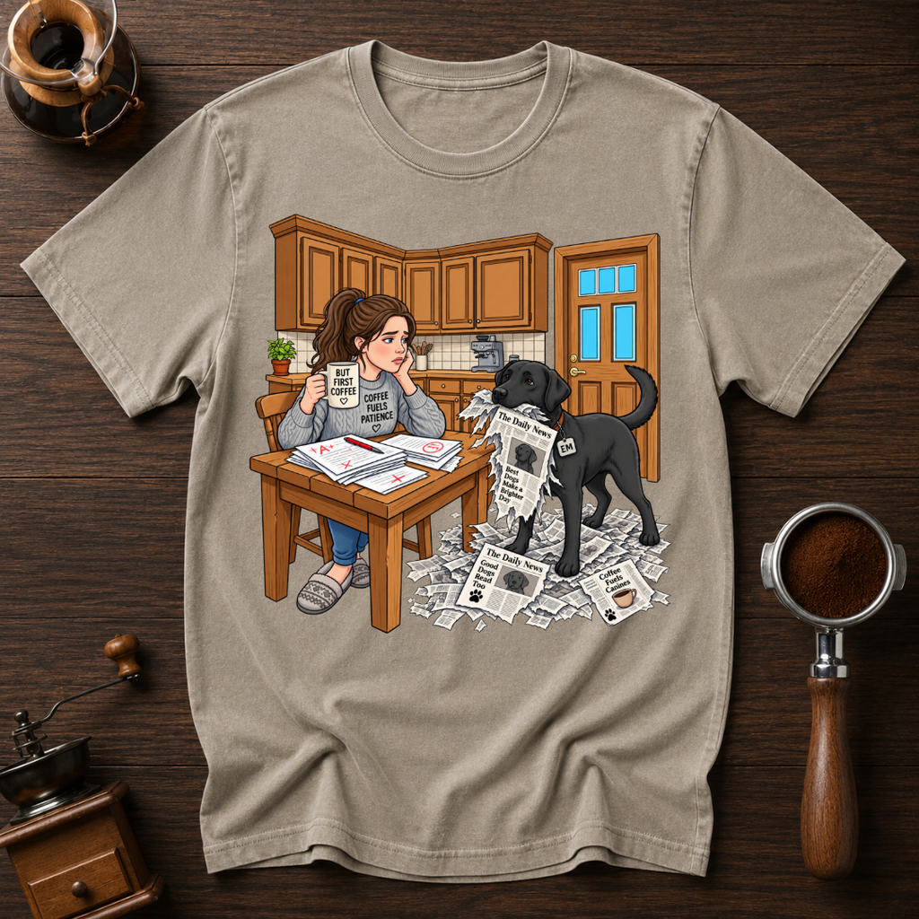 Get The Paper Gone Wrong Dyed T-shirt