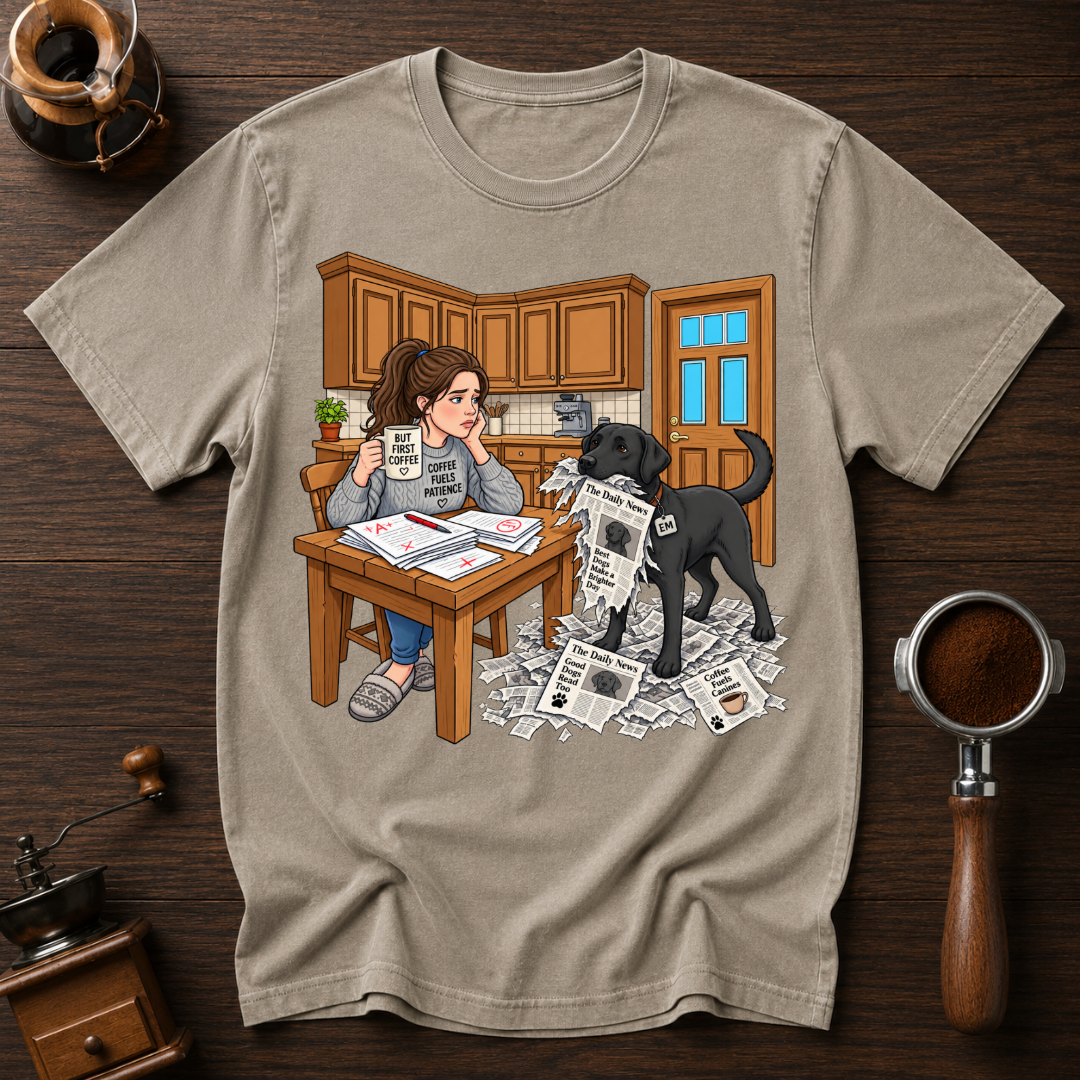Get The Paper Gone Wrong Dyed T-shirt