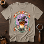 Beachy Witchy & Caffeinated Dyed T-shirt