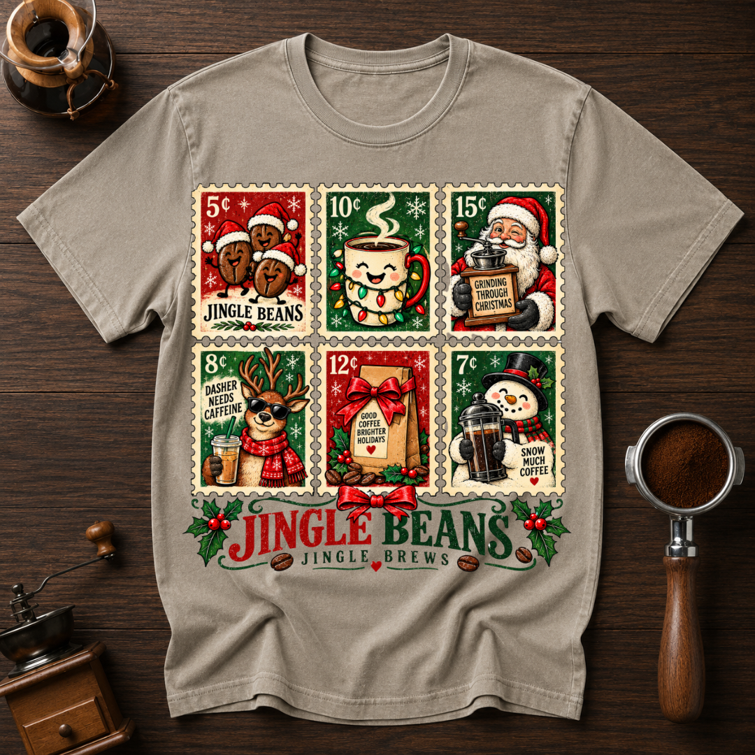 Jungle Beans Jingle Brew Dyed T-shirt