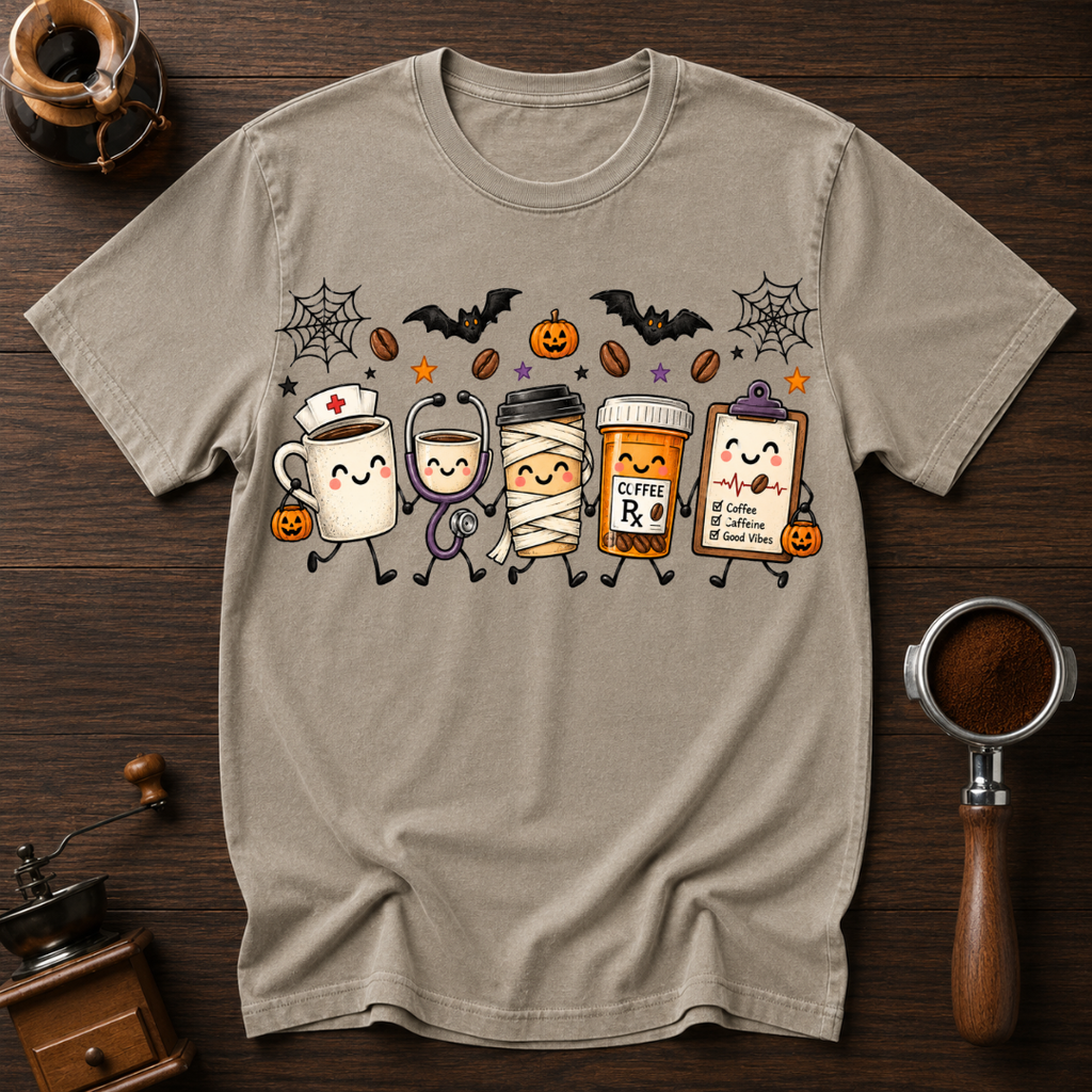 Coffee Rounds Dyed T-shirt