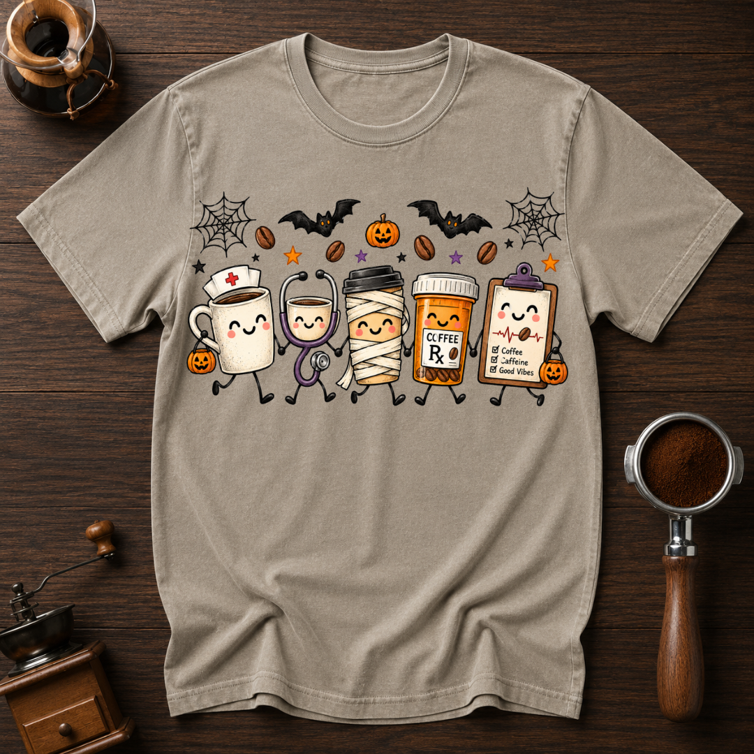 Coffee Rounds Dyed T-shirt