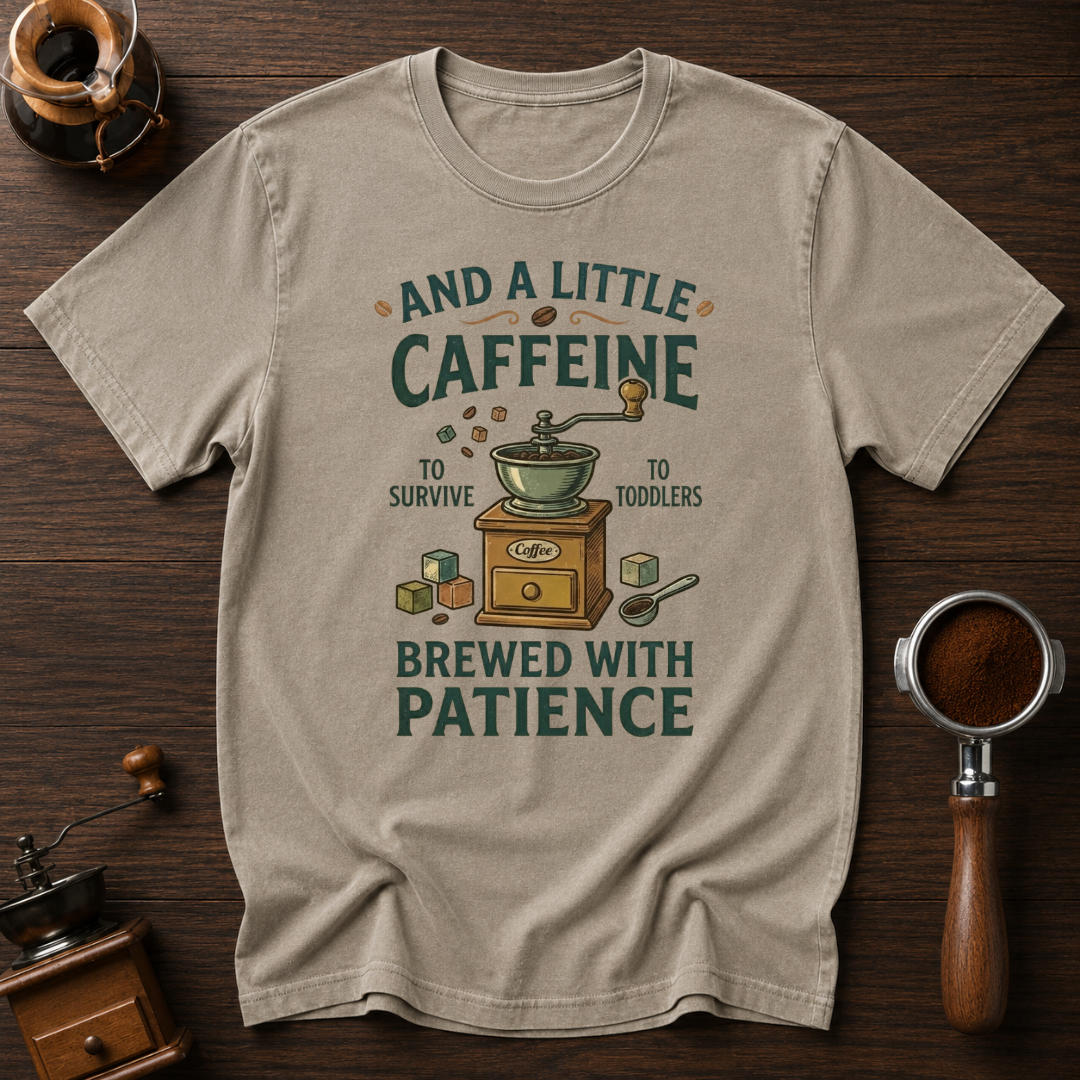 To Survive Toddlers Dyed T-shirt