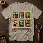 Coffee Through The Ages Dyed T-shirt