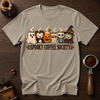 Spooky Coffee Society Dyed T-shirt