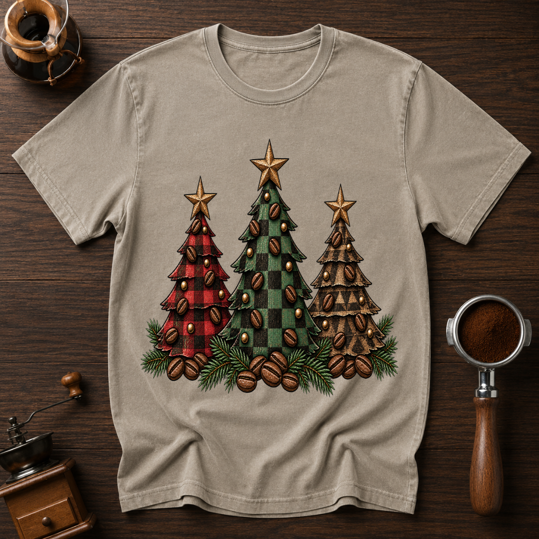 Bean Christmas Tree Dyed T-shirt