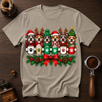 Christmas Pitties Dyed T-shirt