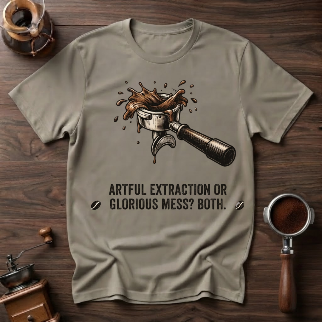 Artful Distraction or Glorious Mess: Both Dyed T-shirt