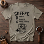 Arrive Thrive Survive Repeat Dyed T-Shirt