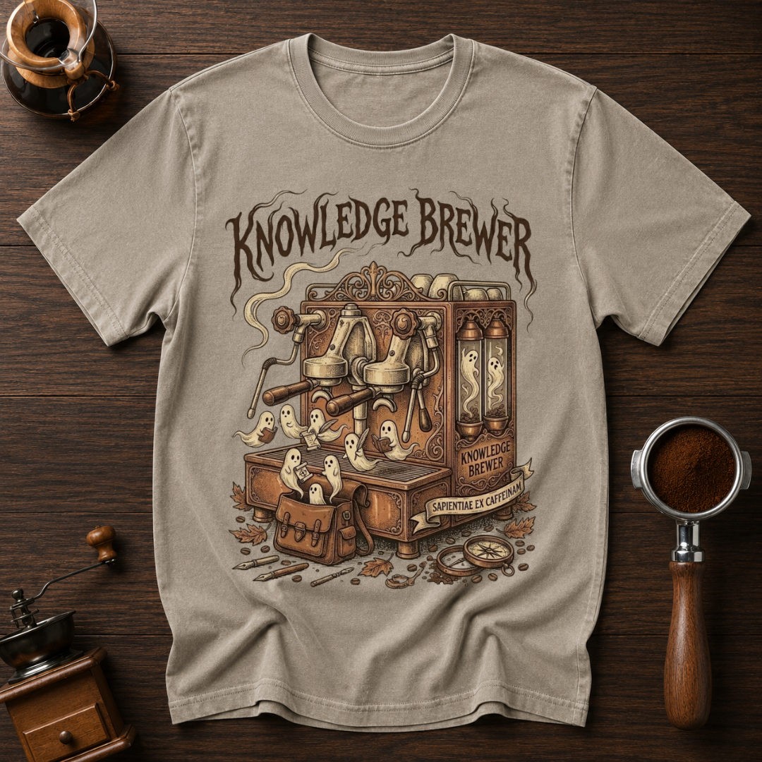 Knowledge Brewer Dyed T-shirt