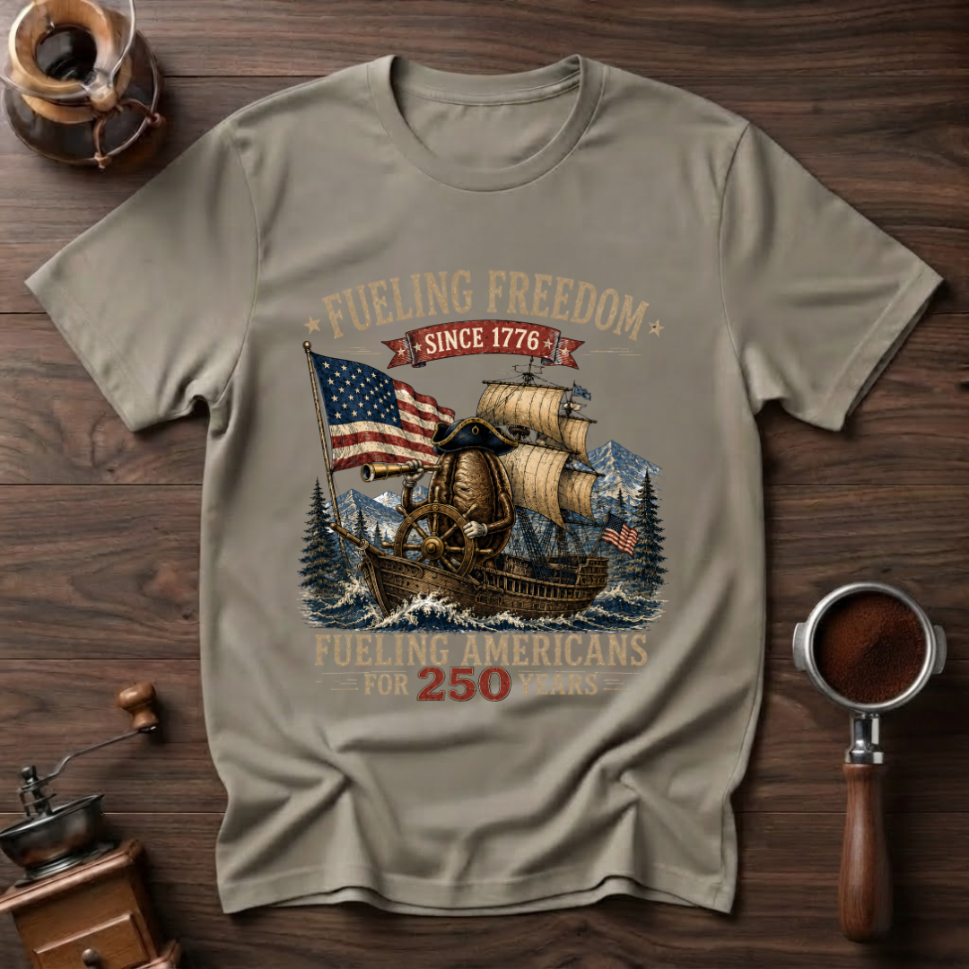 Journey to 250 Years of Freedom Dyed T-shirt