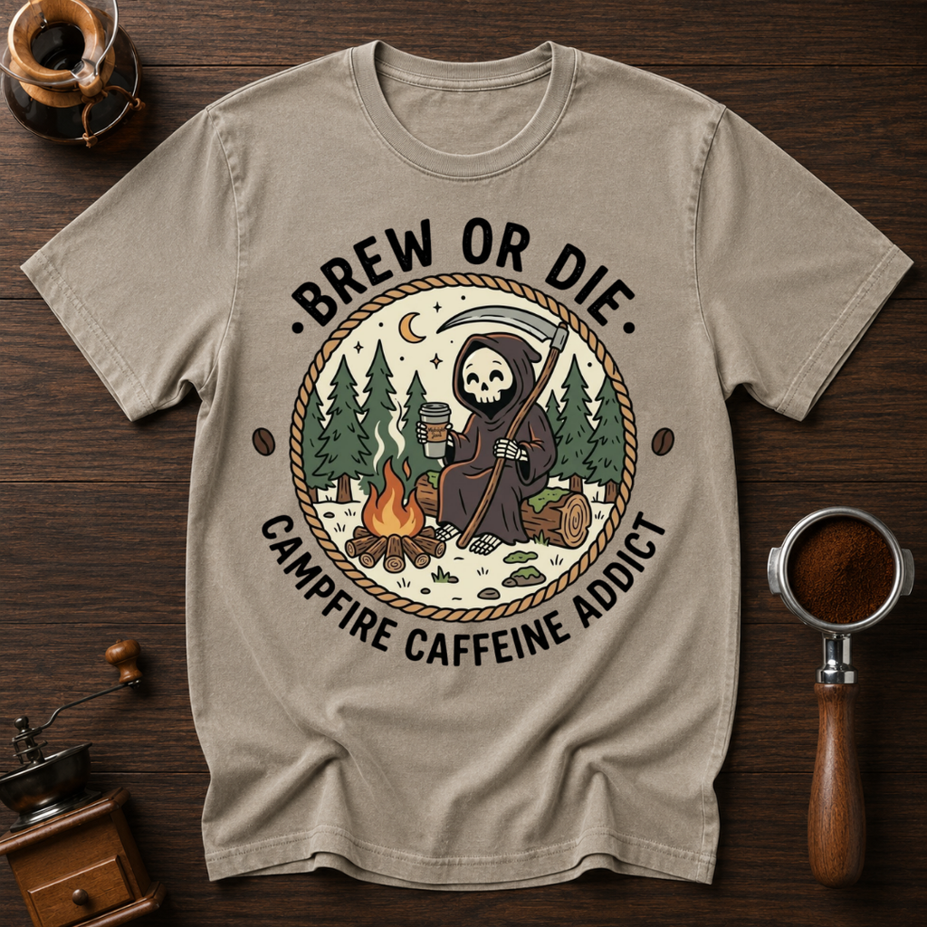 Brew or Die Dyed T-shirt